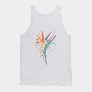 Hawaiian Flower Tank Top